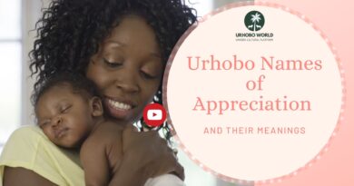 Urhobo Names of Appreciation
